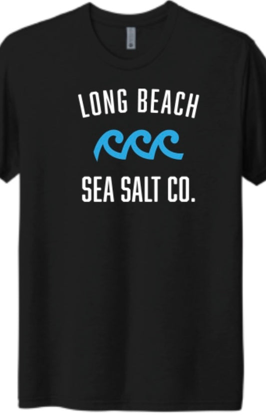 LONG BEACH SEA SALT CO. IT COMES IN WAVES T-SHIRT